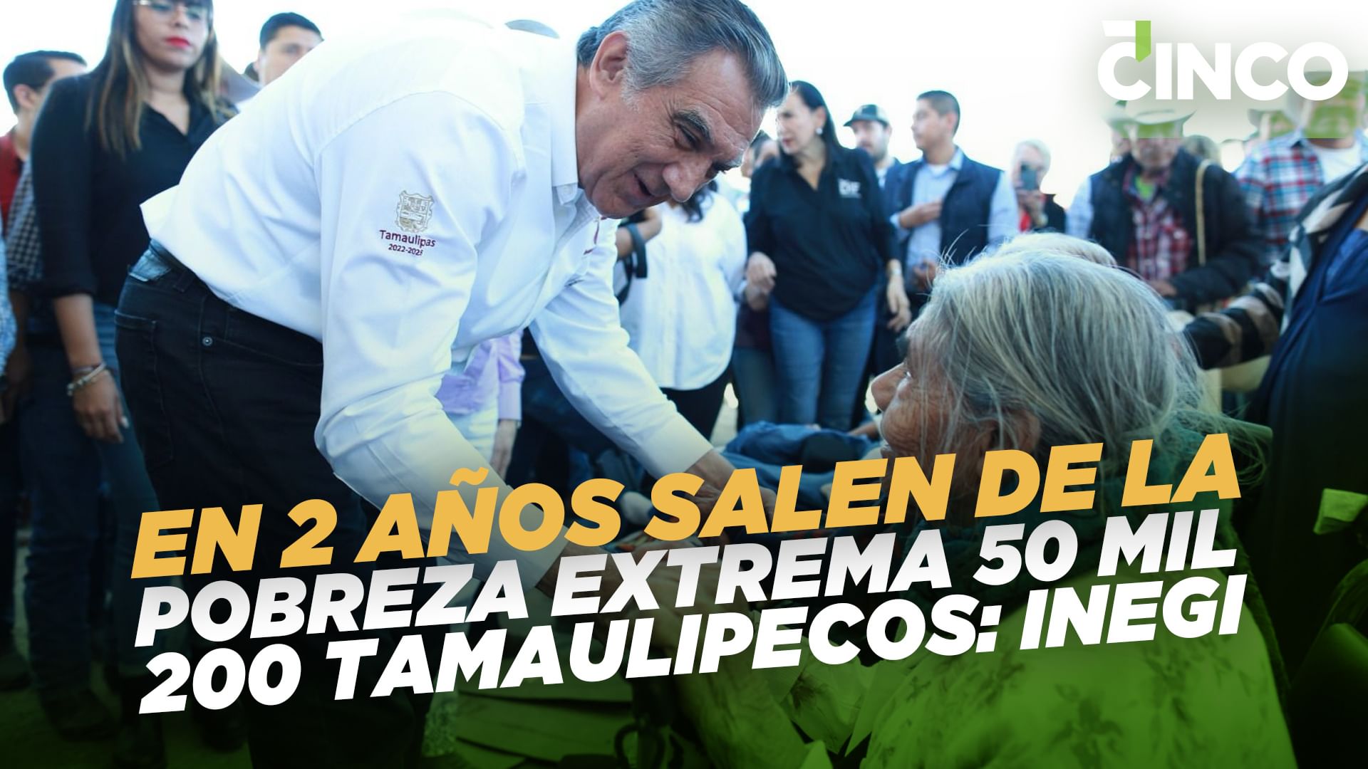 En 2 años salen de la pobreza extrema 50 mil 200 tamaulipecos: INEGI