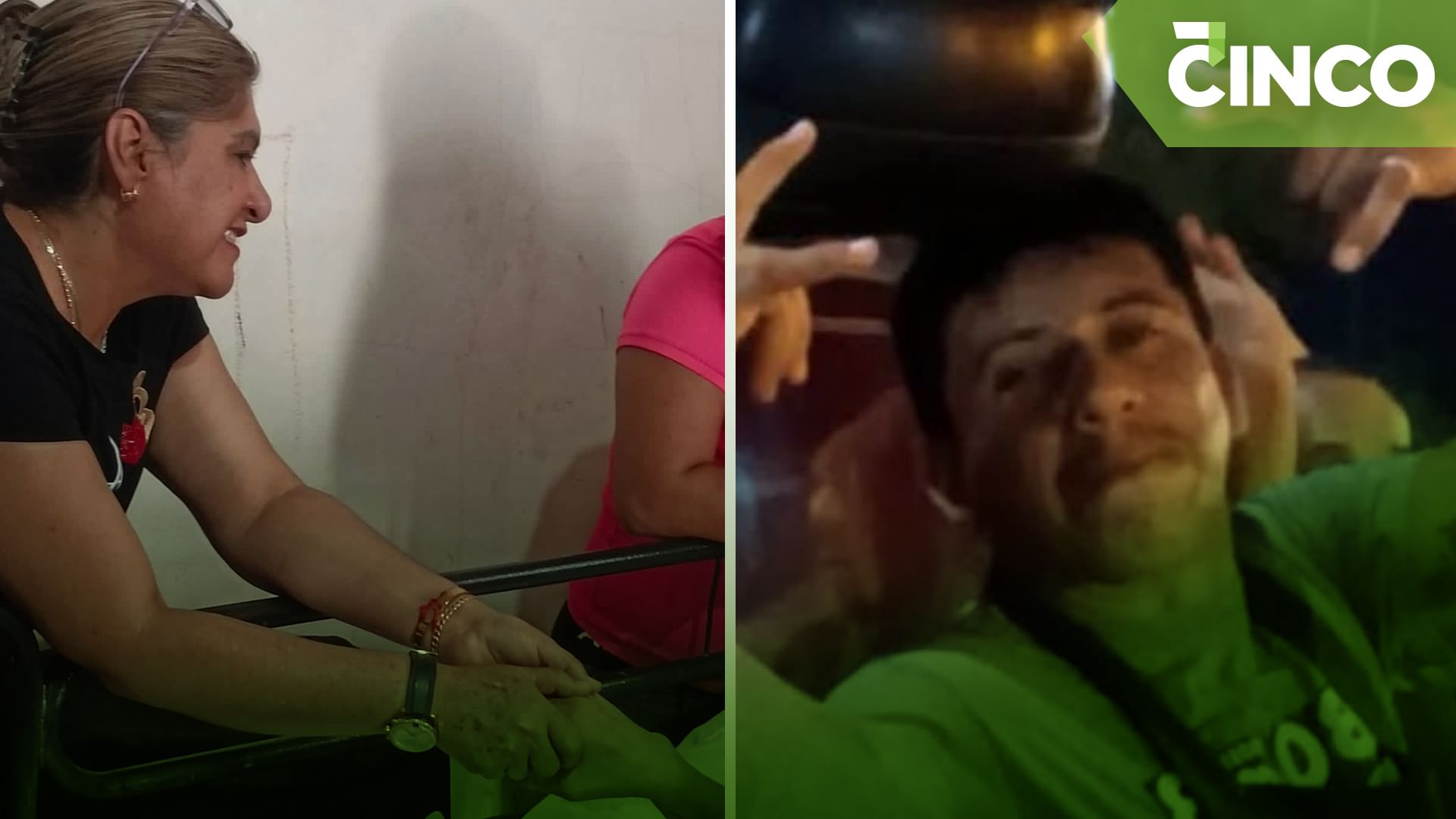 Carlos salió del coma, ya está en casa