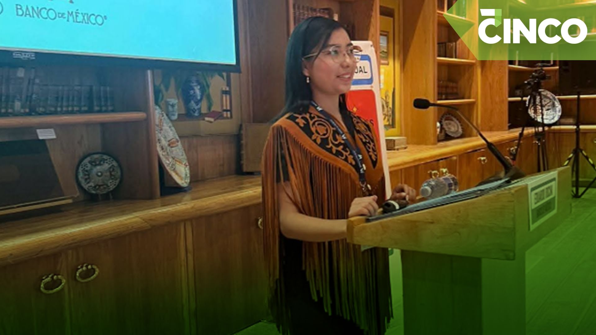 Brissa Celeste, primer lugar nacional en Reunión de Enlaces BANXICO