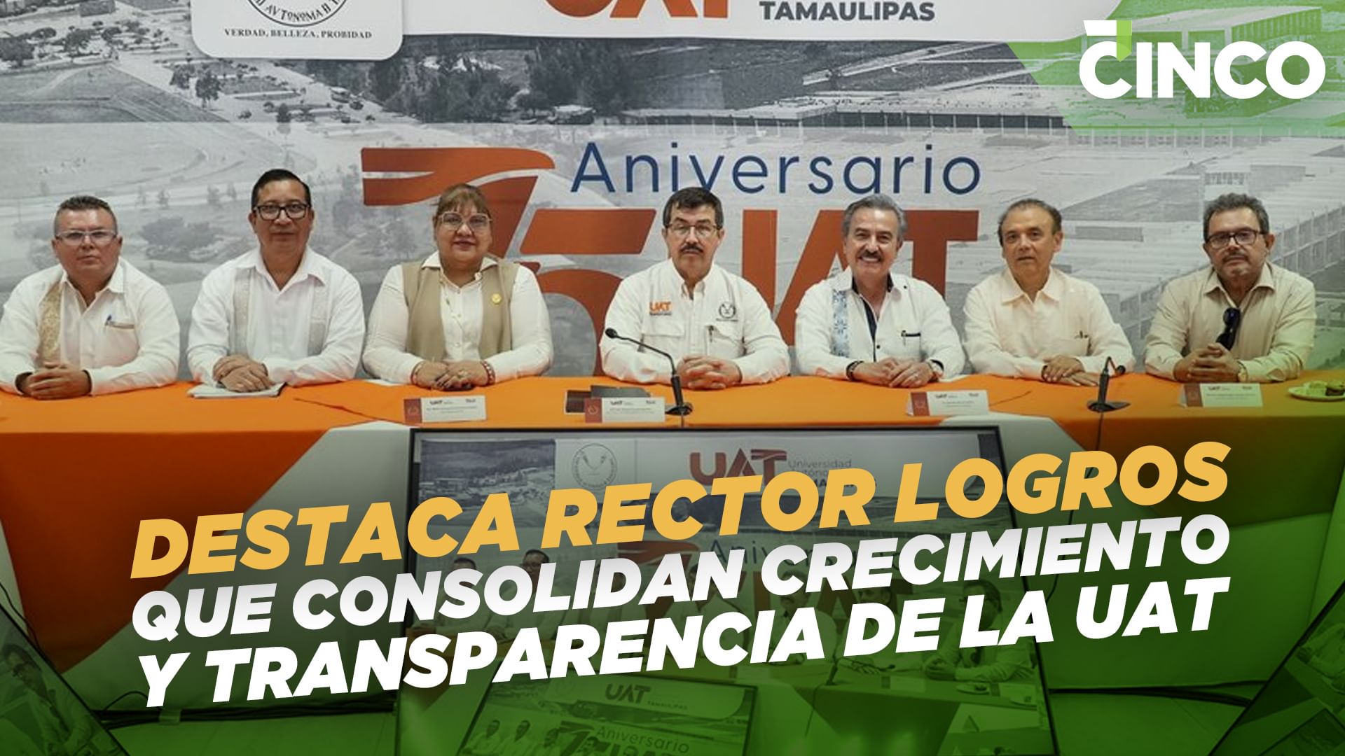 Destaca rector logros que consolidan crecimiento y transparencia de la UAT