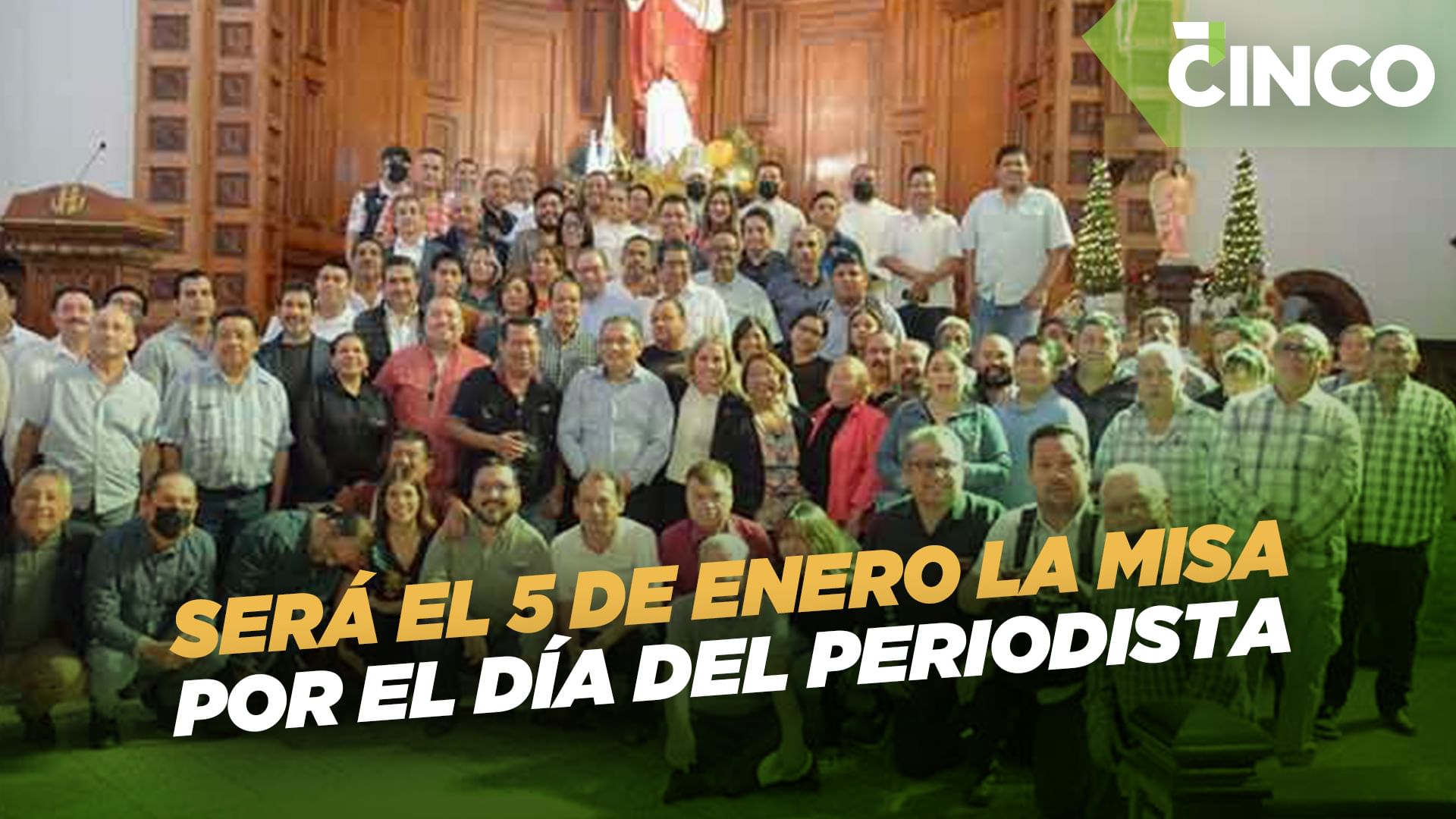 Será el 5 de enero la misa por el Día del Periodista