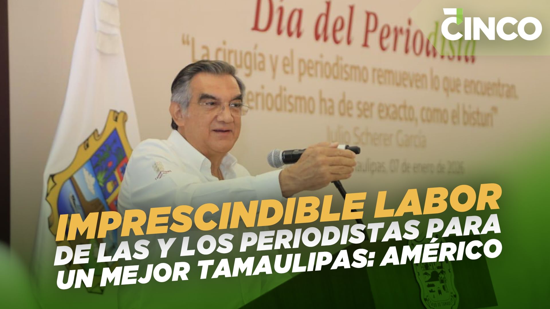 Imprescindible labor de las y los periodistas para un mejor Tamaulipas ...