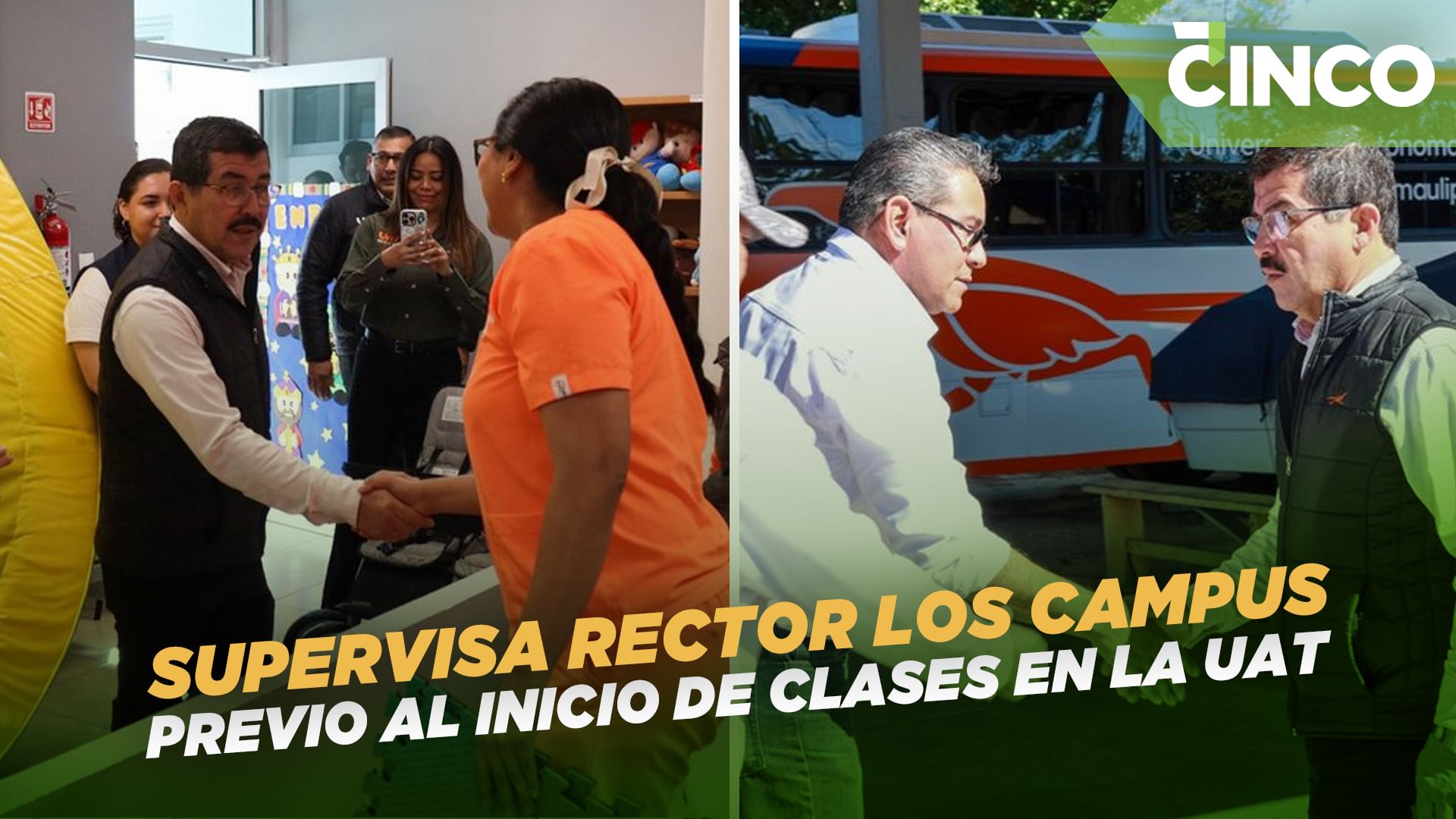 Supervisa rector los campus previo al inicio de clases en la UAT