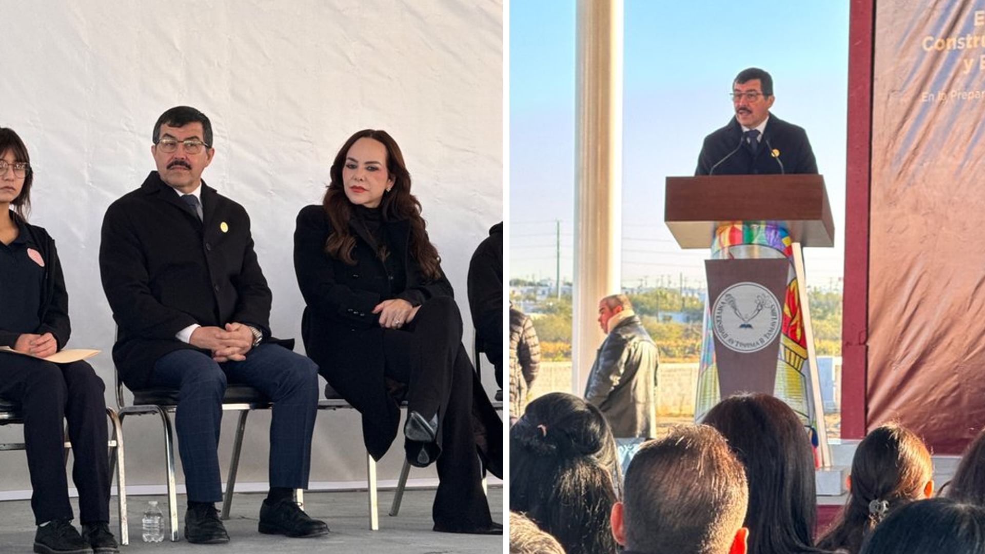 UAT y Gobierno de Nuevo Laredo inauguran obras en la nueva Preparatoria