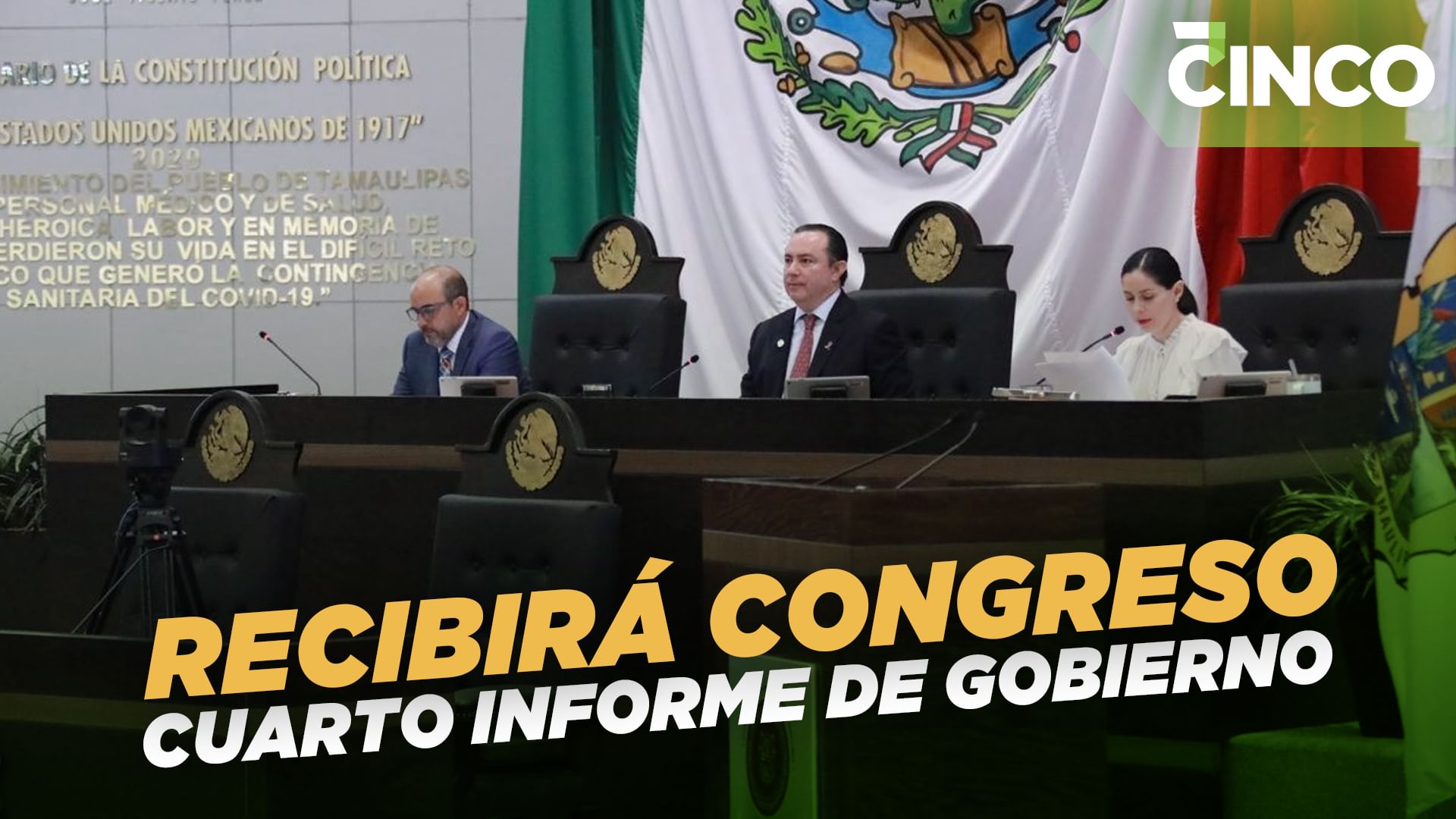 Recibirá Congreso Cuarto Informe de Gobierno