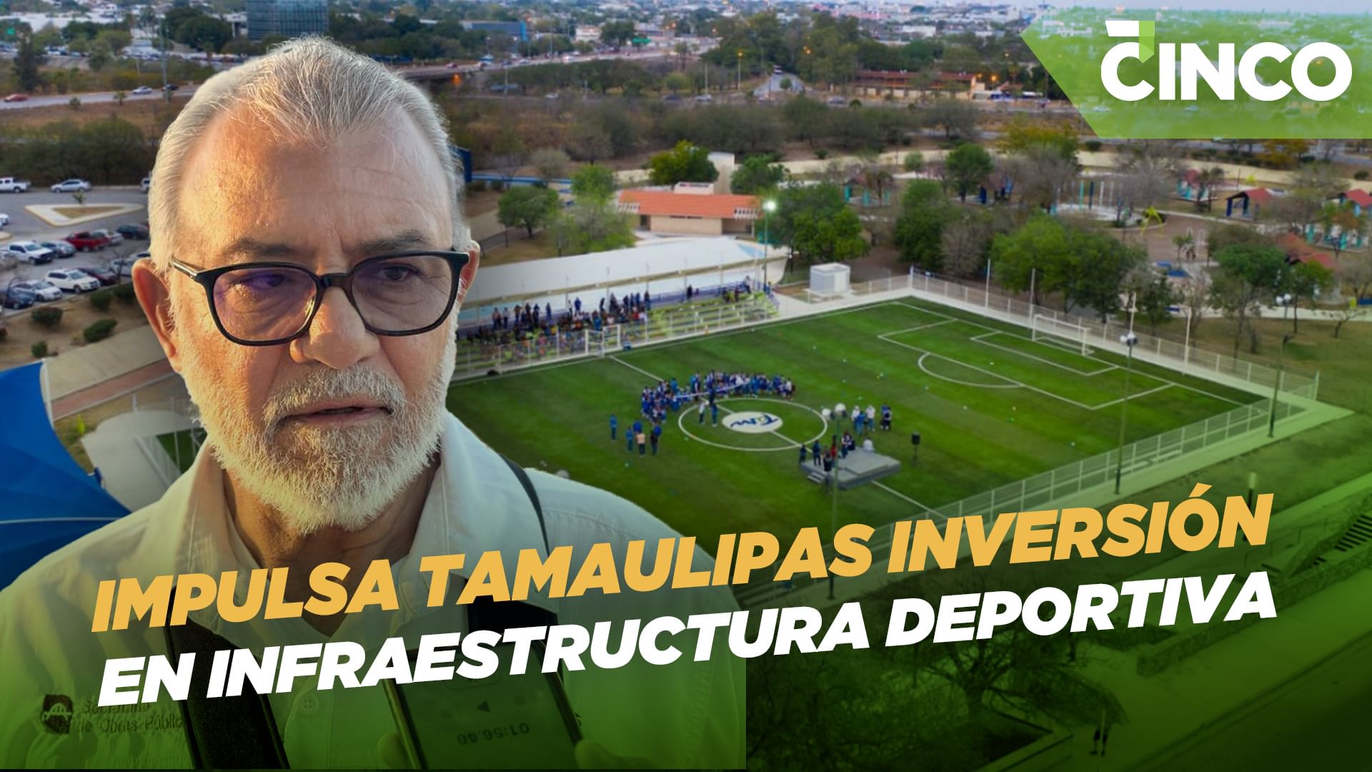 Impulsa Tamaulipas inversión en infraestructura deportiva