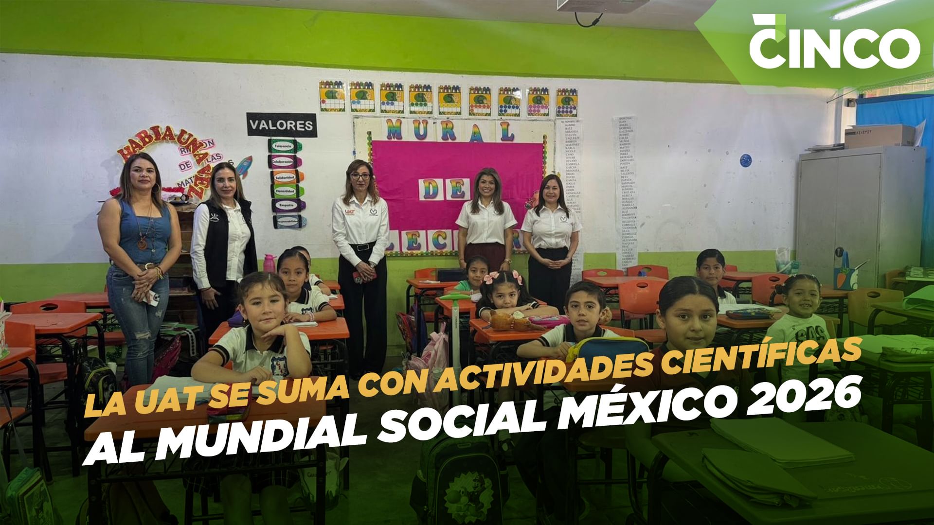 La UAT se suma con actividades científicas al Mundial Social México 2026