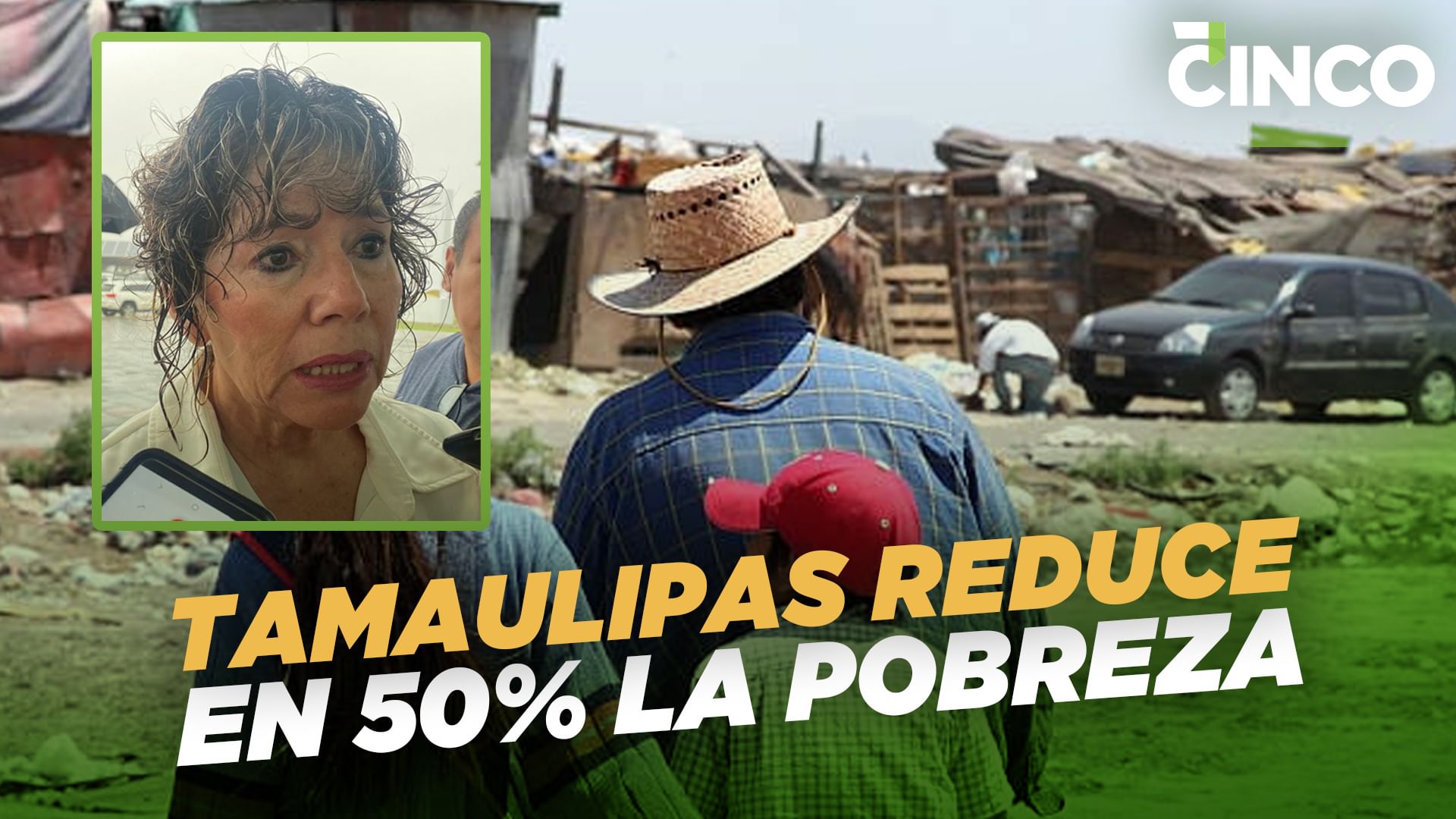Tamaulipas reduce en 50% la pobreza