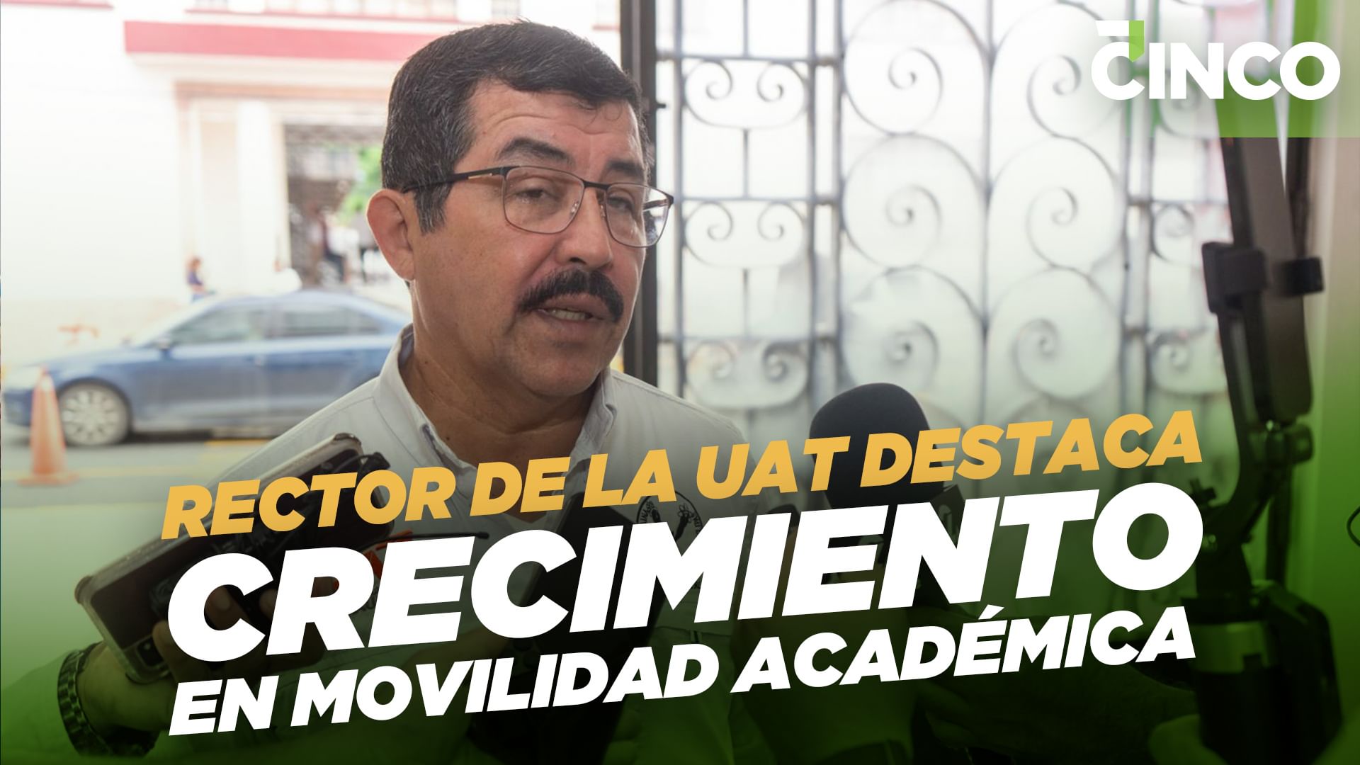 Rector de la UAT destaca crecimiento en movilidad académica