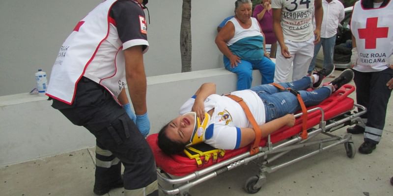 Dos mujeres heridas en choque