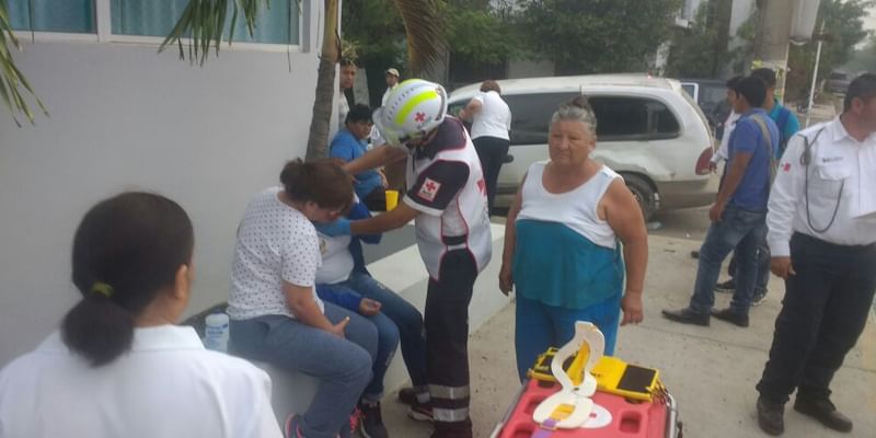 Dos mujeres heridas en choque